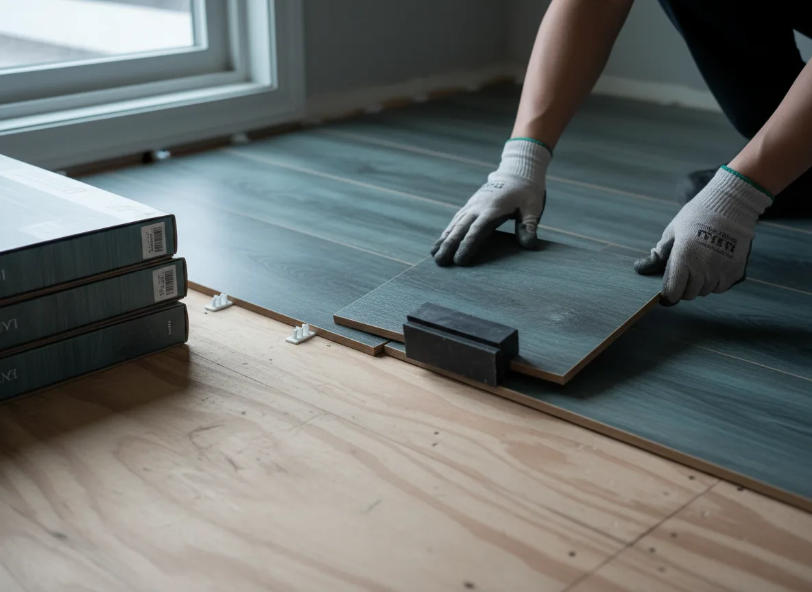 Luxury Vinyl Plank Installation company in Danvers, MN